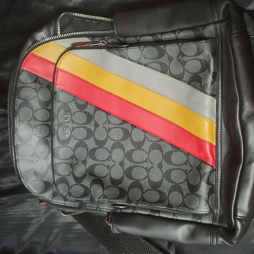 Coach mens backpack